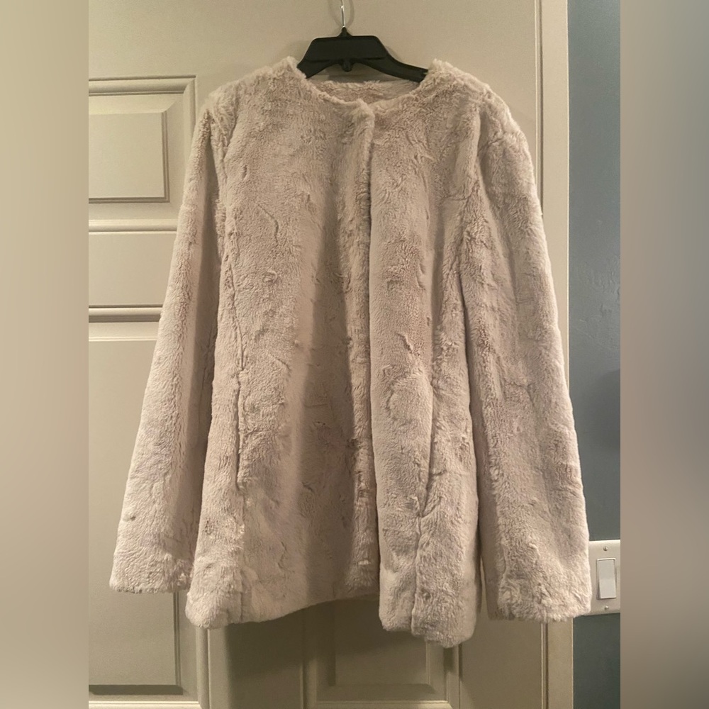 J. Crew Cream Teddy Jacket